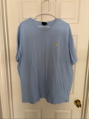 Light Blue Men's Polo by Ralph Lauren T-Shirt